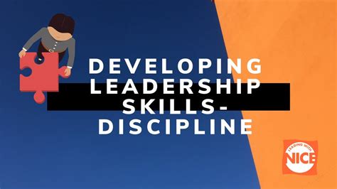 Developing Leadership Skills Discipline Day Two Youtube