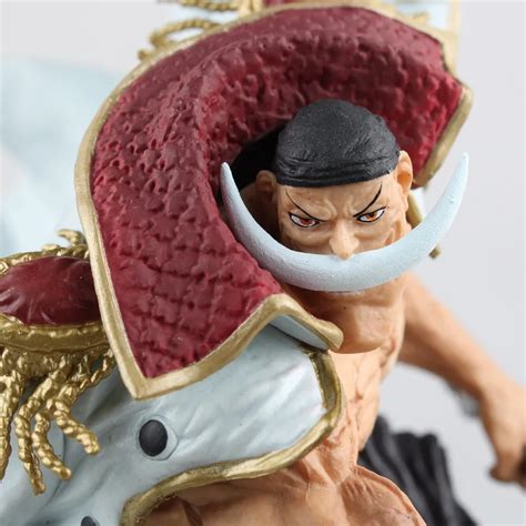 22cm Anime One Piece White Beard Action Figure Edward Newgate Doll Pvc