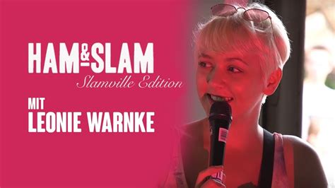Ham Slam Slamville Edition Mit Leonie Warnke Jugends Nden Und