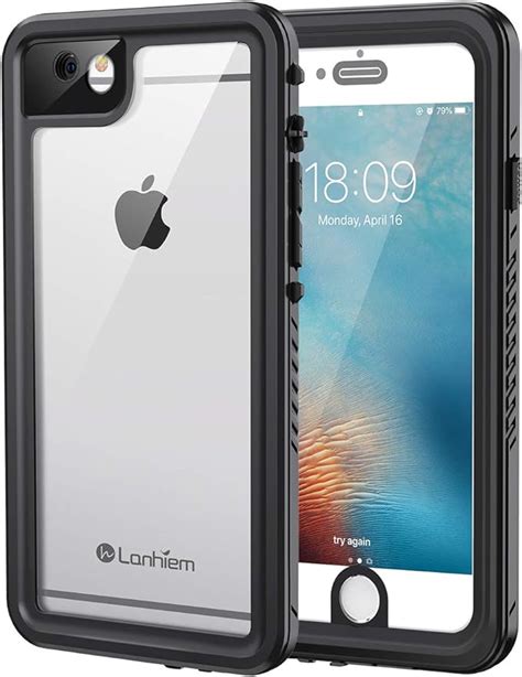 Lanhiem Iphone 6 6s Case Ip68 Waterproof Dustproof Uk