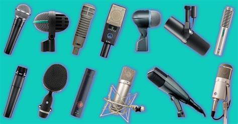 The 13 Most Common Mics You'll Find in a Studio, and Why Engineers Rely