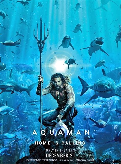 Primeiro Poster De Aquaman Uhuuul Ta Chegando Filme Do Aquaman