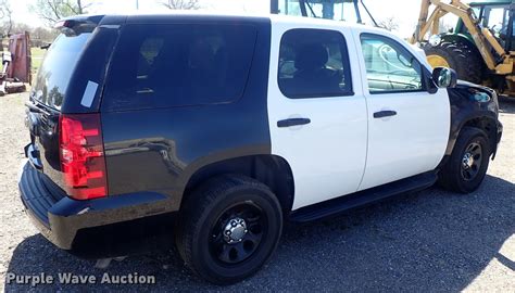 2013 Chevrolet Tahoe Police Suv In Wichita Ks Item Df1044 Sold