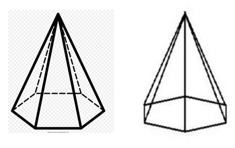 Imagenes De Piramide Hexagonal Para Armar Matemàtiques A Cicle Mitjà