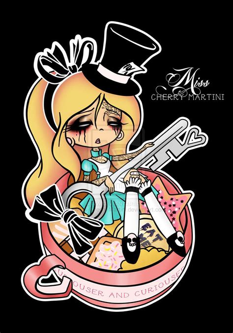 Alice In A Teacup Tattoo Design By Miss Cherry Martini On Deviantart
