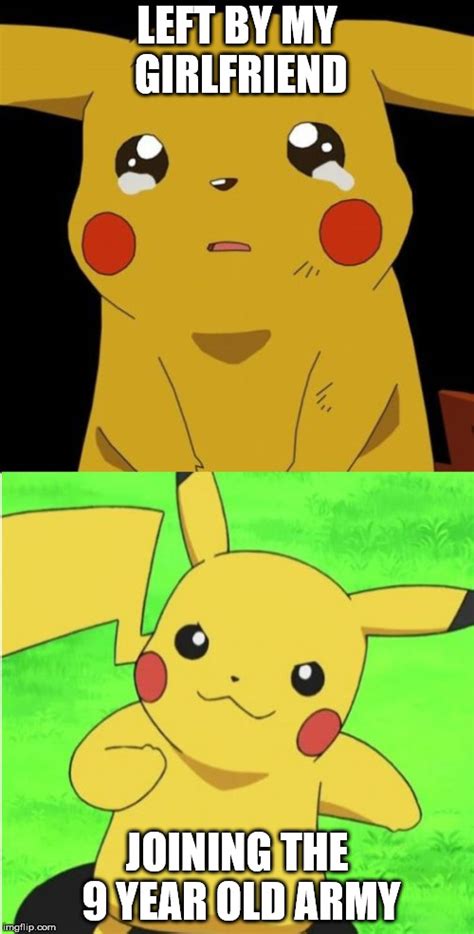 Sad And Happy Pikachu Imgflip
