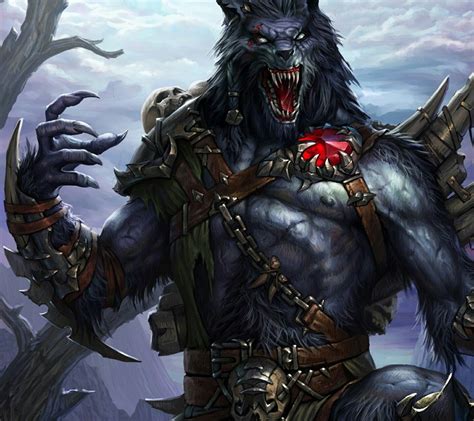 Demon Werewolf Hybrid