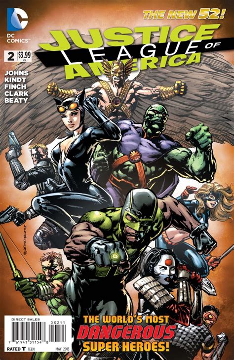 New 52 Justice League Of America 2 Review Batman News