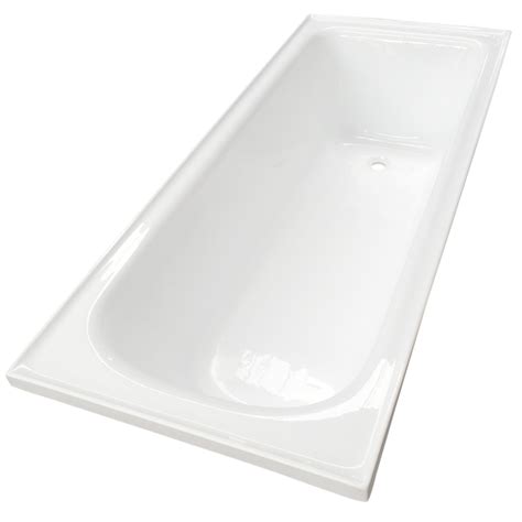Estilo 1500 X 700 X 420mm White Acrylic Bath Tub Bunnings Warehouse