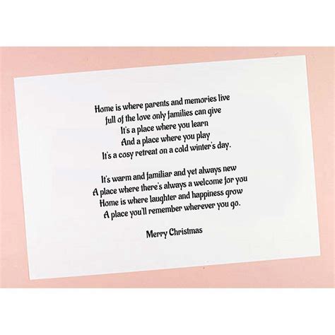 6x6 7x7 8x8 Christmas Verses 2 Card Inserts Pack Of 10