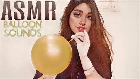 asmr balloon🎈sounds with gloved hand no talking the vj asmr youtube