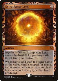 There's no time for durdling in kaladesh limited. Extraplanar Lens - Masterpiece Series: Kaladesh Inventions, Magic: the Gathering - Online Gaming ...