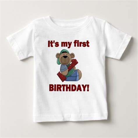 First Birthday Baby T Shirt
