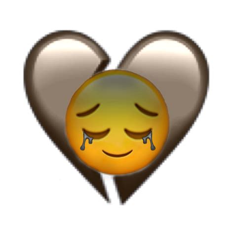 Emojis Emoji Sad Brokenheart Broken Sticker By Leyna12