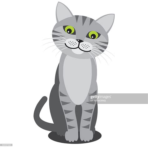 Smiling Cat Vector High Res Vector Graphic Getty Images