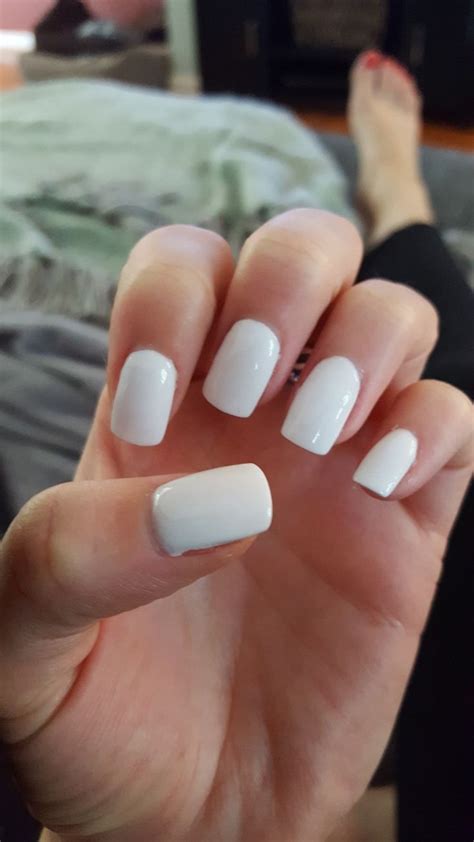 french white sns nail sns nails sns nails designs white acrylic nails