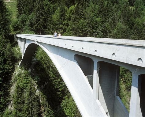 Salginatobel Bridge Switzerland Stock Image T8380162 Science