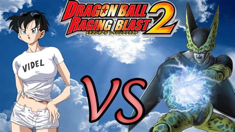 Cell is an interesting character as far as how strong he was in comparison to other characters. Dragon Ball Z Raging Blast 2 | Videl vs Cell 2nd Form ...