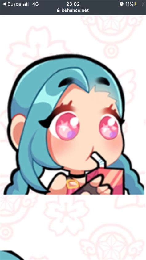 Twitch emotes are used as a response in a chat window during streaming sessions. @thaimoon_ emote | Cute anime chibi, Discord emotes ...