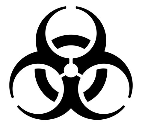 Biohazard Clipart Nuclear Sign Biohazard Symbol Png Clip Art Library