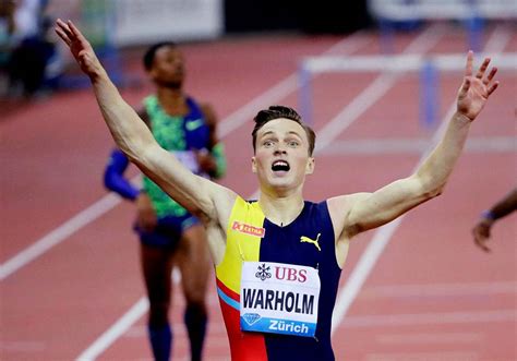 He is the world record holder in the 400 m hurdles, and has. Karsten Warholm aitoi Euroopan ennätyksen ja maailman ...