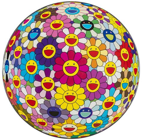 Flower ball (annual solar eclipse) comes from takashi murakami's iconic flower ball series. Takashi Murakami | Flower Ball 3D (2002) | Artsy
