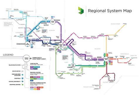 Transit Maps Submission Official Map Gotriangle Regional System Map