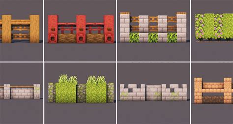 Minecraft 20 Idées De Design Pour Vos Murs Et Murets Minecraftfr