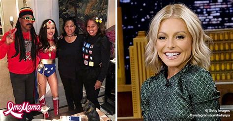 Check Out Kelly Ripa As She Ditches Her Pants And Shows Slim Legs For Halloween As Wonder Woman