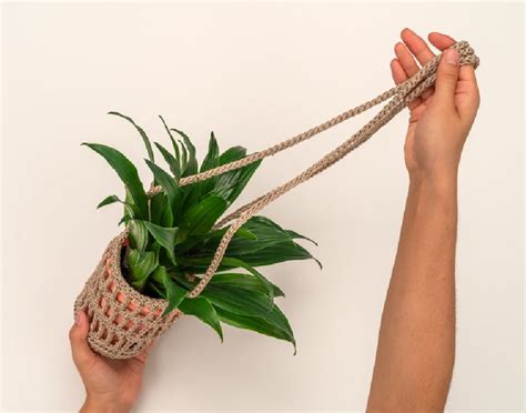 20 Free Crochet Plant Hanger Patterns To Show Off Your Plants Diy To Make