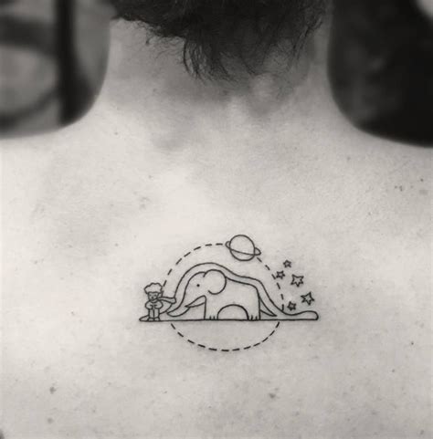 Over 600 tattoos from books, poetry, music, and other sources. The Little Prince Tattoo by Melek Taştekin #tattoo # ...