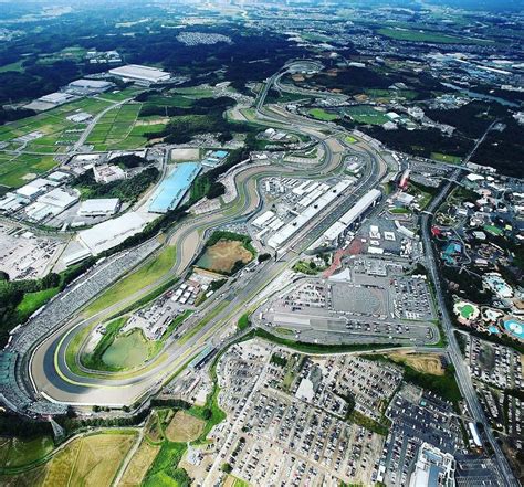 The Full Suzuka Circuit From Above Formula1