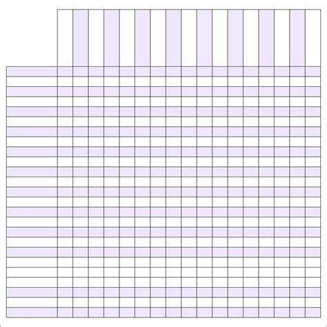 Free Printable Blank Chart Free Printable Templates
