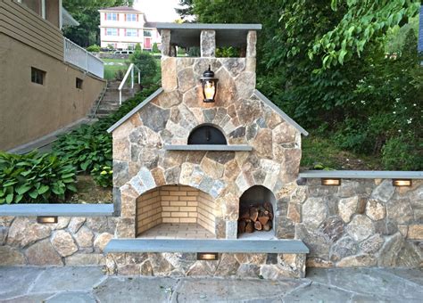 How to make fire in pizza oven burning wood educational free tutorials with pictures. Wood Fire Pizza Oven and Fireplace Combo - Rustic - Patio ...