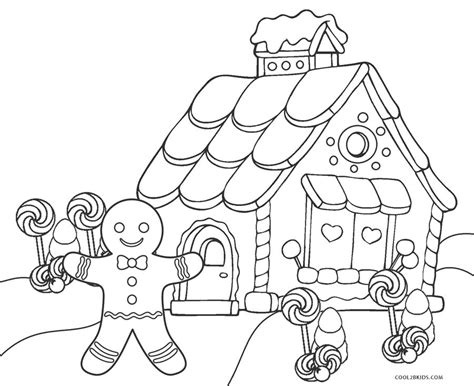 Now, the next steps in creating your gingerbread house is the design. Free Printable House Coloring Pages For Kids