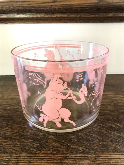 Sale Hazel Atlas Pigs Set Hazel Atlas Musical Pigs Ice Bucket Etsy