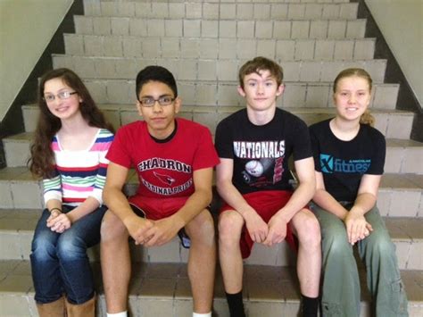 Chadron Middle School Cms History Bee Champions