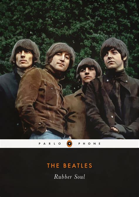 The Beatles Rubber Soul Album Art Print Music Poster In Etsy