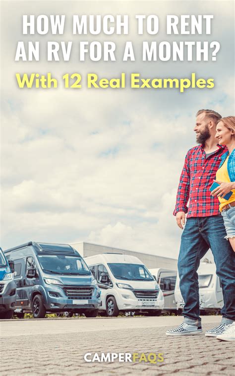 How Much To Rent An Rv For A Month Real Examples In 2023
