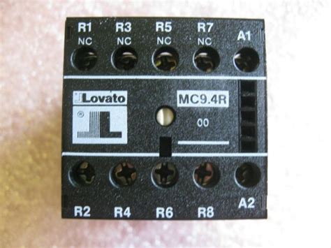 Lovato Mc9404 024vac 4 Pole Mini Contactor 100844 Ebay