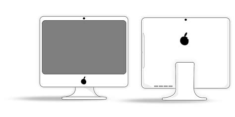 Apple Computer Mac Monitor Free Vector Graphic On Pixabay