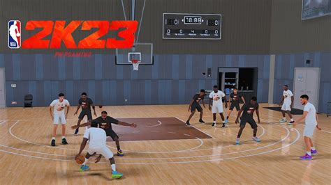 Nba Players Open Run 5v5 Ft James Harden Dbook Kyrie And More Nba 2k23 Concept Gameplay
