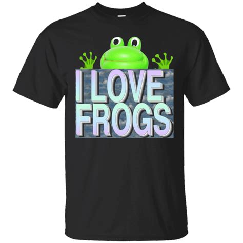 Hi Everybody I Love Frogs Shirt Producti Love