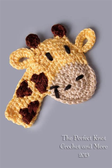 Crochetpedia 2d Crochet Giraffe Applique