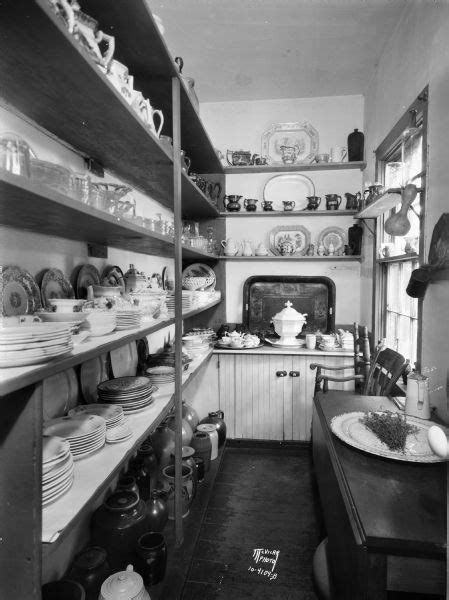 Pantry In The House Next Door Photograph Wisconsin Historical Society