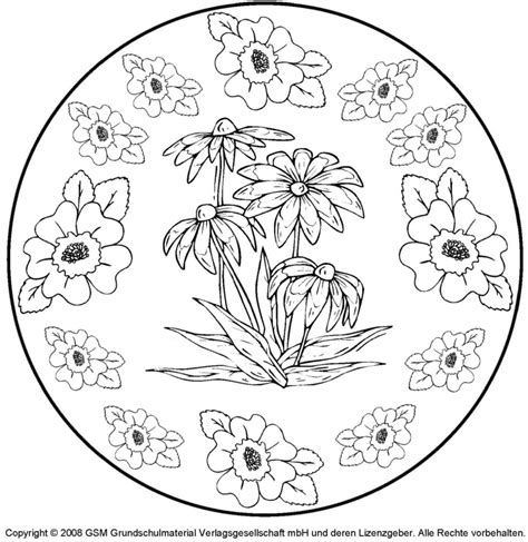 Tier mandalas ausmalbilder mit tieren zum ausmalen fur kinder. Blumen-Mandala 2 - Medienwerkstatt-Wissen © 2006-2017 ...