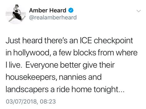 A Lot Of People Called Amber Heard Out For Her Racist Tweet About Immigrant Workers