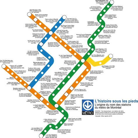 New Map Shows How Montreals 68 Metro Stations Got Their Names Cbc News