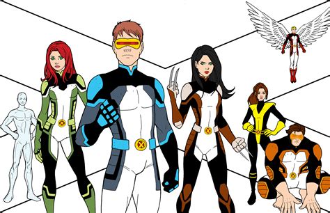 X Men Color Reference By Jamiefayx On Deviantart