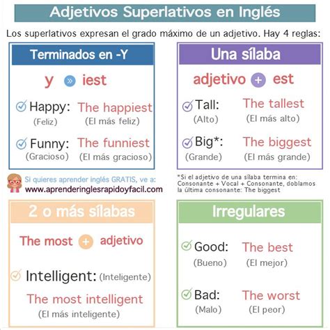 13 Ejemplos De Adjetivos Superlativos En Ingles Tips Meda